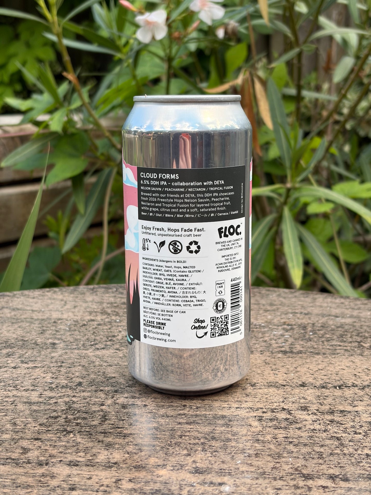 Floc. x Deya Cloud Forms IPA